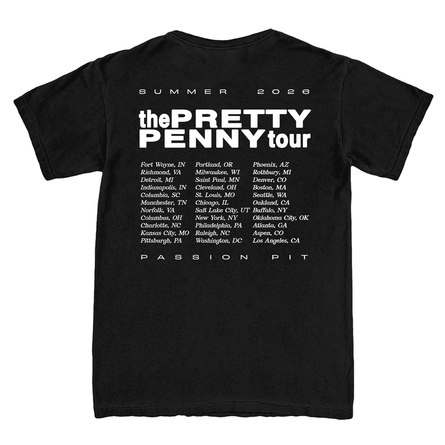 2026 Tour Photo Tee