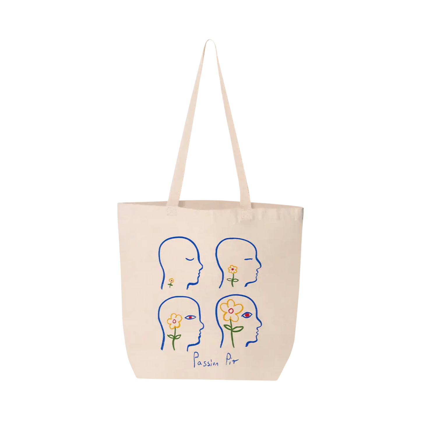 Faces Tote Bag