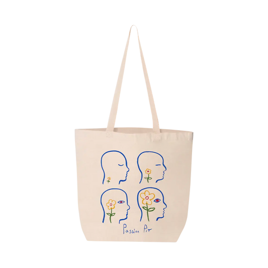 Faces Tote Bag